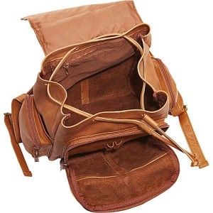 Cape Cod Island Large Premium Leather Backpack