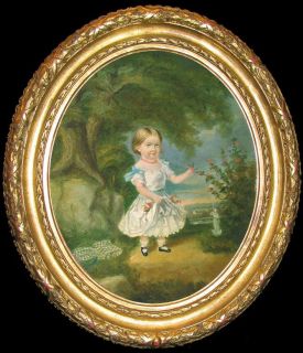 19 Century American Oil on Canvas Painting by Thomas Waterman Wood