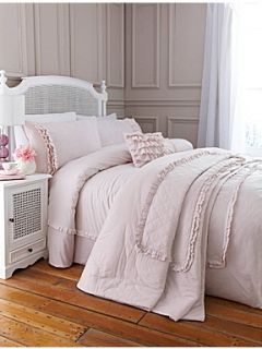 Shabby Chic Pretty Pink Ruffle bed linen   House of Fraser