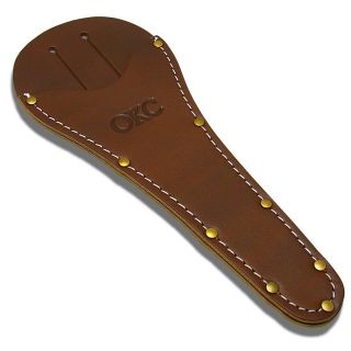 KNIFE COMPANY OKC Scissors #700 & #725 Brown Leather Belt Sheath Pouch