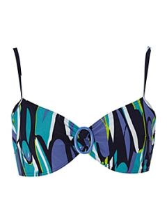 Lepel Ultramarine underwire bikini top Blue   House of Fraser