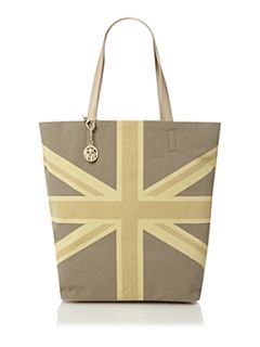 DKNY Union jack canvas tote bag   House of Fraser