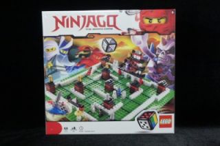 Lego Ninjago Buildable Board Game New 3856 2011