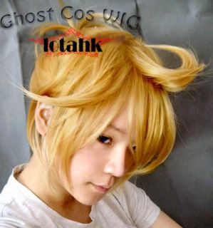 Vocaloid Len Cosplay Wig Gold Lotahk
