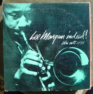 Lee Morgan Indeed LP Blue Note 1538 DG Mono 161 Lexington