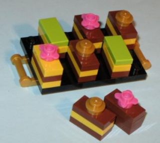 LEGO Custom Food Pastry Bakery + Lime Chocolate Cake 10216 Friends