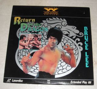 Laserdisc 1973 Return of The Dragon Bruce Lee Chuck Norris