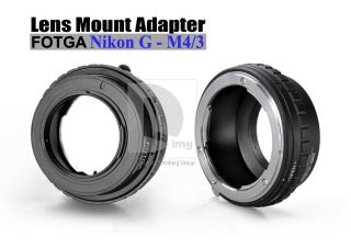 Nikon G Lens Mount to M4 3 Micro 4 3 E P1 E P2 G1 GH1 GF1 Adapter