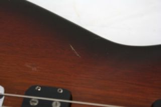 Vintage 81 G L Leo Fender F 100 F100 Electric Guitar Mahogany Body