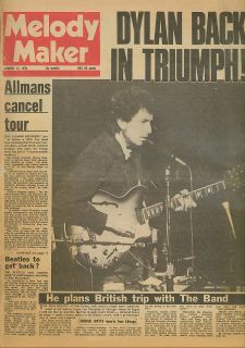 Maker Bob Dylan Allmans Beatles Back Leo Sayer Sweet 1 12 1974