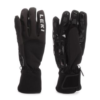 Leki Pipe Master Ski Gloves Small Black New