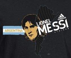 100% Official and 100% Original adidas s LEONEL MESSI of Argentina