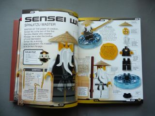 Lego Ninjago Book Character Encyclopedia Hardcover No Minifigure