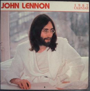 John Lennon Original 1987 Calendar Beatles