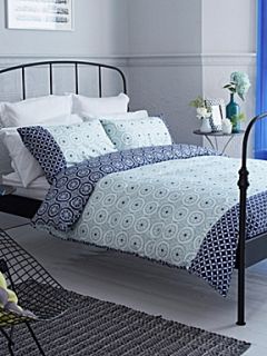 Kingsley Santorini bed linen in blue   House of Fraser