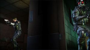 Leon vs. Hunk in Resident Evil Operation Raccoon City