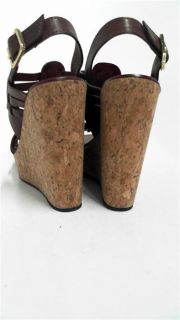 Leslie Moc Womens Platform Slingbacks Sandals Shoe SZ 9 M Sienna 5