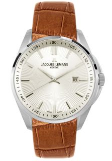 Jacques LeMans Geneve GU199B Swiss Made Mens Watch New