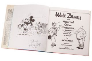 Walt Disney & Assorted Other Characters   SIGNED Jack Kinney Mickey