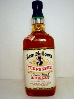 RARE Unopened 750ml Lem Motlow Square Whiskey Bottle