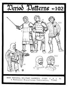 More Medieval Military Garments Pattern II Renaissance Faire