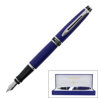 Waterman Expert II French Blue Ct Medium Fountain Pen