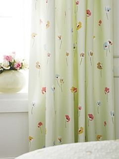 V&A Poppy field curtains 66x72 jade   