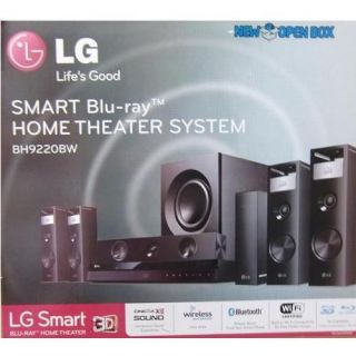 LG BH9220BW 7 1 Channel Smart TV 3D Blu Ray Home Theater System