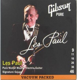 Gibson Les Paul Nickel 009 046 Guitar Strings 3 Sets