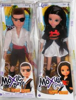 Moxie Girlz Boyz Doll Lot Pirate Costume Lexa Jaxson