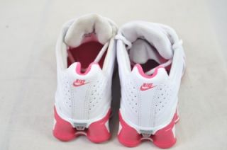Nike Wmns Shox OLeven 429868 162 White Pink Silver Flywire Running