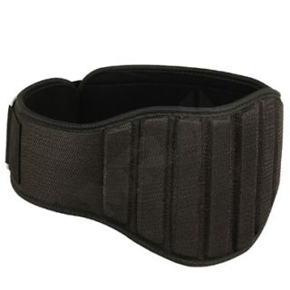 Weight Lifting Belt Gym Back Support Fitness Neoprene Wide Black