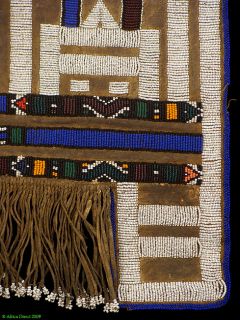 Ndebele Beaded Apron Mapoto Peter Nelson Collection South African