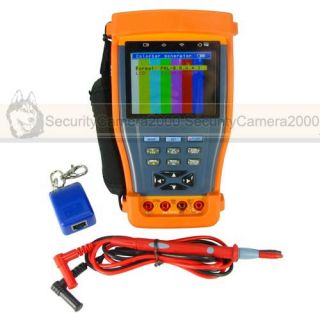 LCD CCTV tester,Video Signal Intensity Testing,Multimeter,DC12V out