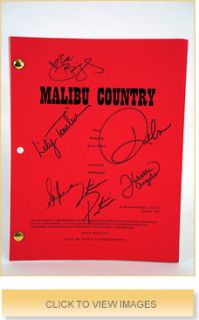 Reba McIntire Lily Tomlin Jai Rodriguez and Cast Signed Script of