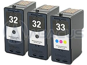 33 Ink for Lexmark X5470 X7170 X7350 X8350 Printer Cartridges