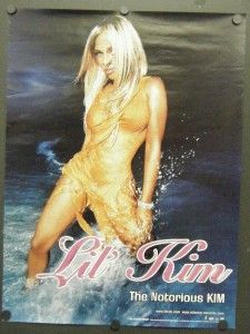 Lil Kim Promo Poster Notorious Kim 2000 Music Sexy Bikini Hot