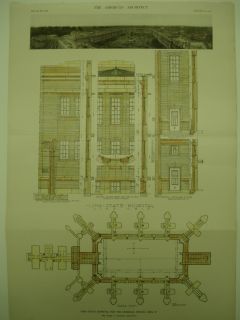 Lima State Hospital for The Criminal Insane Lima Oh 1912 Original Plan