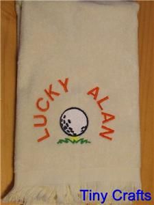 Personalized Bowling Golf Karate Cheer Sport Towel 11x18 Fingertip