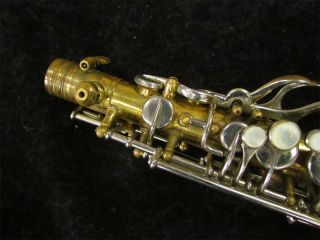 Vintage Lindell Alto Saxophone Made in Italy, Serial Number 12804 W