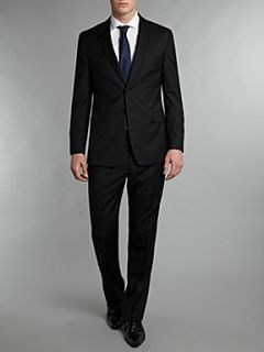 Paul Smith London Fine stripe suit Black   