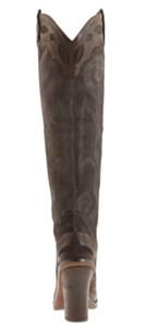 Lisa for Donald Pliner Bark Western Boots Espresso Graphite New 8 38 5