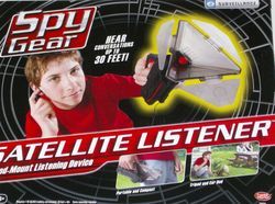 Spy Gear Satellite Listener Listening Device