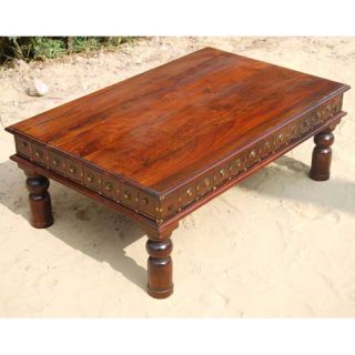Mahogany Accent Cocktail Coffee Table Living Room Furniture New