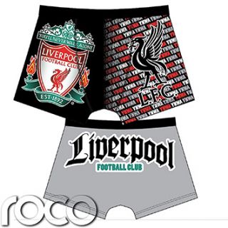 Mens Official Liverpool Football Club Boxer Shorts Underwear Sizes s