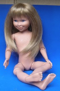 Pleasant Company Hopscotch Hill Blonde Logan Doll 16 American Girl
