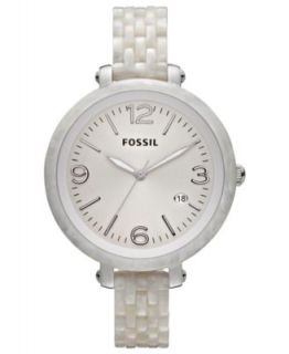 Fossil Watch, Womens Heather Gray Tone Stainless Steel and Alpine