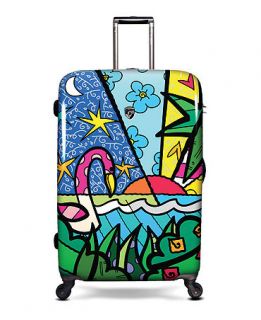 Heys Suitcase, 30 Britto Palm Rolling Upright   Luggage Collections