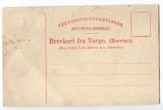 Loken Valdres Norway Norge Antique Postcard 11912A