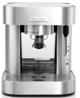 Krups XP601050 Espresso Machine, Mechanical 15 Bar Pump
